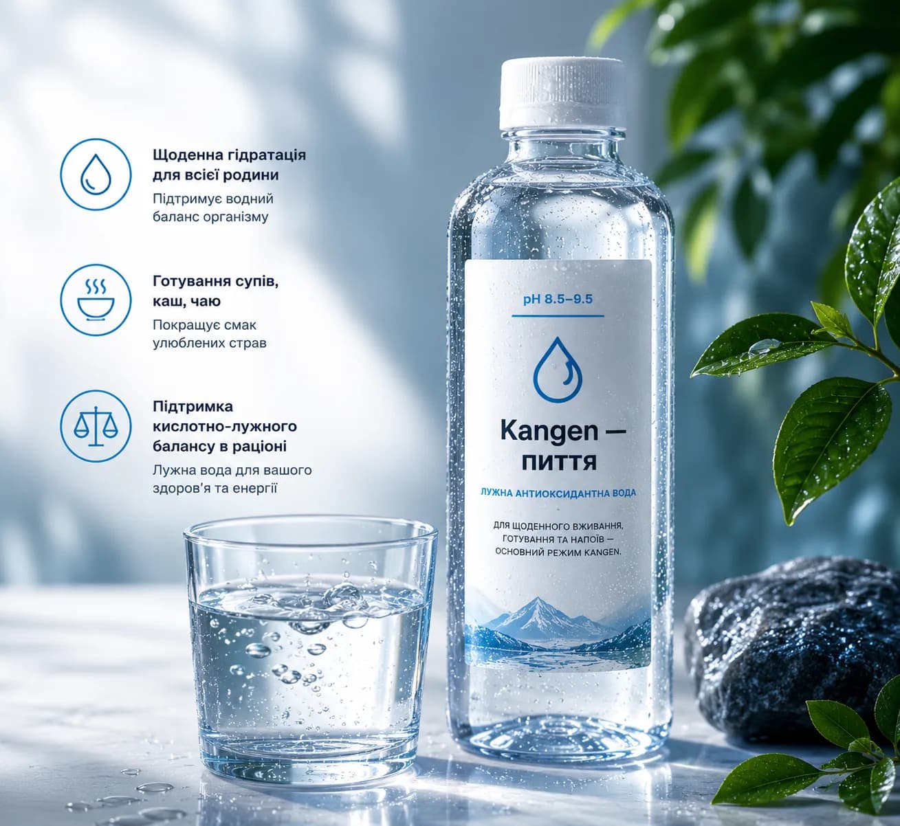 Склянка чистої води